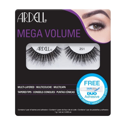 Ardell Mega Volume Lash 251 Black for Women