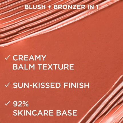 IT Cosmetics Glow with Confidence Sun Cream Blush Blendable Buildable Blush Bronzer Pop Sun-Blushed Color 0.63oz Medium Tan 30 Sun Warmth