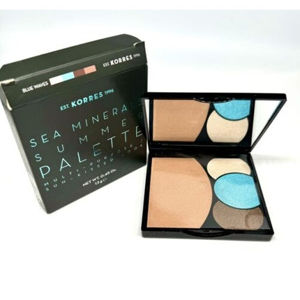 KORRES Sea Minerals Summer Palette Blue Waves Bronzer + Eyeshadow 13g