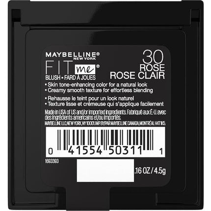Maybelline New York Blush - Fit Me 30 Rose