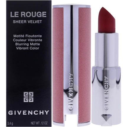 Le Rouge Sheer Velvet Matte Lipstick N36 L Interdit by Givenchy for Women 0.11 oz