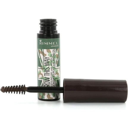 Rimmel Brow This Way Styling Gel Camo Collection 003 Dark Brown