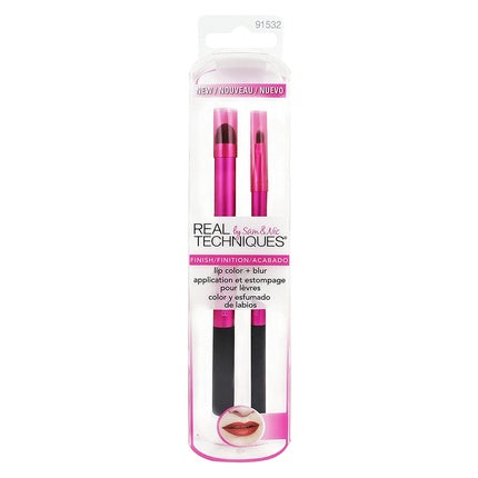 REAL TECHNIQUES Lip and Blurring Brush - Pack of 2