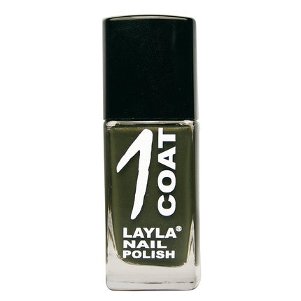 Layla Cosmetics 1 Coat Nail Polish Vert Noir 0.017L