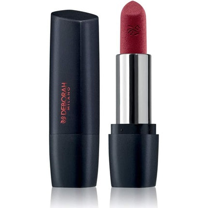 Deborah Milano Red Mat Matte Effect Lipstick with Collagen and Hyaluronic Acid 7 Pink Brick 4.5g