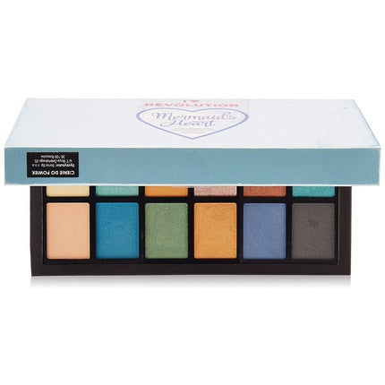 I Heart Revolution Highly Pigmented Eyeshadow Palette Mermaid's Heart - 9g