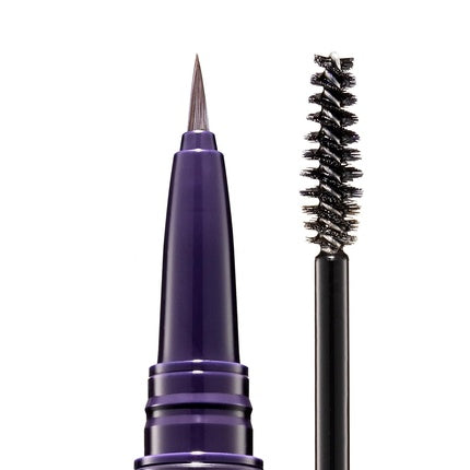 Kevyn Aucoin True Feather Brow Marker Gel Duo Brunette Dual-Ended Shapes Defines Sets Brows Full Natural Finish Precise Makeup Brush Tip Invisible Gel Formula Flexible Hold