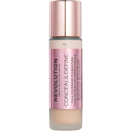 Makeup Revolution Conceal & Define Full Coverage Foundation Color F6
