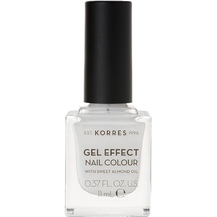 KORRES Natural Gel Effect Nail Colour Blanc White 11ml