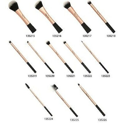 PEGGY SAGE Rose Gold Nylon Lip and Hair Brush 135226 - New in Blister