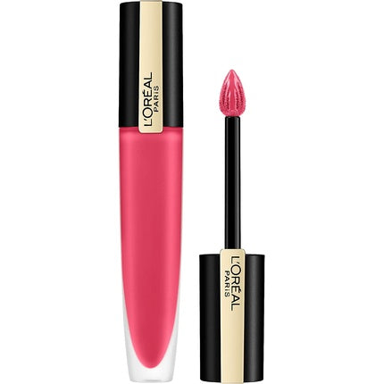 L'Oréal Paris Rouge Signature 128 I Decide Matte Finish Pink Lipstick 7ml