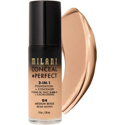 Milani Conceal + Perfect 2-in-1 Foundation + Concealer Medium Beige