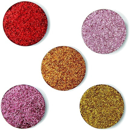 Revolution Beauty London Pro Glitter Eyeshadow Pack Glisten Here