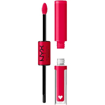 Nyx Professional Makeup High Pigment Long Lasting Lip Gloss Shine Loud 18 On A Mission 8ml