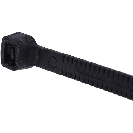Phobya Twist Tail Cable Ties Black 4.7x180mm