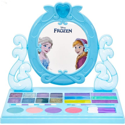 Disney Frozen Kids Makeup Set with Built-in Light and Music Makeup Kit Lip Gloss Shimmers Birthday Gifts for Ages 3+ by Townley Girl