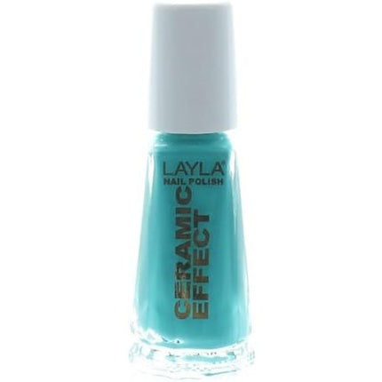 Layla Ceramic Effect Miami Green Nail Polish N.42