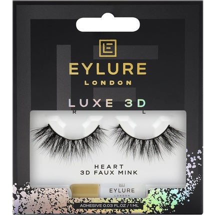 Eylure Luxe Faux Mink Heart False Lashes