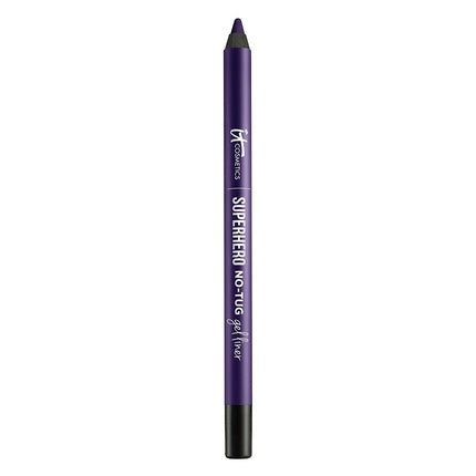 IT Cosmetics Superhero No-Tug Gel Eyeliner Powerful Plum Waterproof Blendable Formula 0.042oz - Sharpenable Pencil
