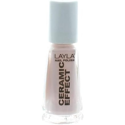Smalto Layla Ceramic Effect Nail Polish Pink Bubbles N.47