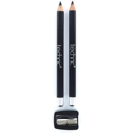 Technic Eyeliner Duo with Sharpener Black