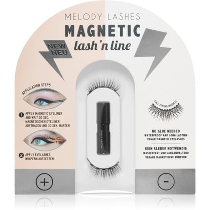 Melody Lashes Miss Mag Magnetic Eyelashes - 2 pcs