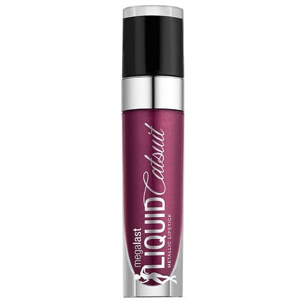 Wet n Wild Megalast Liquid Catsuit Metallic Lipstick Acai So Serious 3g