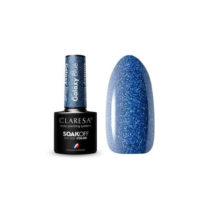 Galaxy Blue UV Nail Polish 5ml Claresa