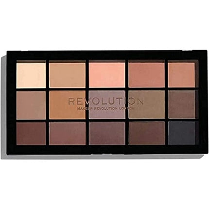 Makeup Revolution Reloaded Eyeshadow Palette Matte Eye Colors 15 Shades
