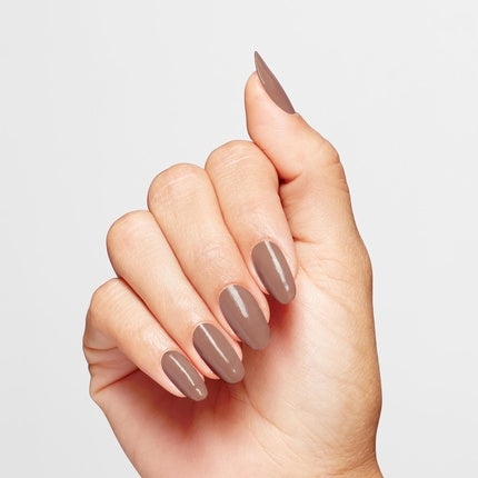 OPI Infinite Shine Long-Wear Dark Crème Opaque Brown Nail Polish 0.5 fl oz
