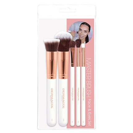 Rose Gold D51, D55, D81, D82, D83 Cosmetic Brush Set