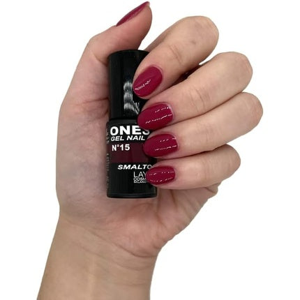 LAYLA COSMETICS One Step Gel Nail Polish Blueberry Number 15 Multicolour