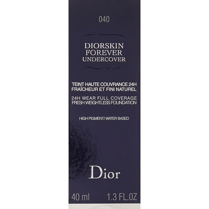 Diorskin Forever Undercover Foundation 040 Honey Beige 1.3oz