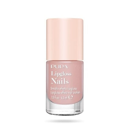 Pupa Nail Polish with Lip Gloss Effect 4.5ml 004 Deep Nude