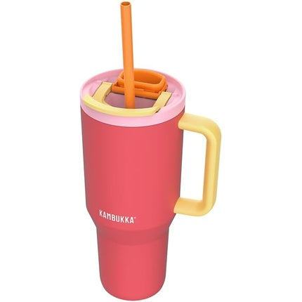 Kambukka Rio Thermal Mug with Handle 750ml Pink Papaya
