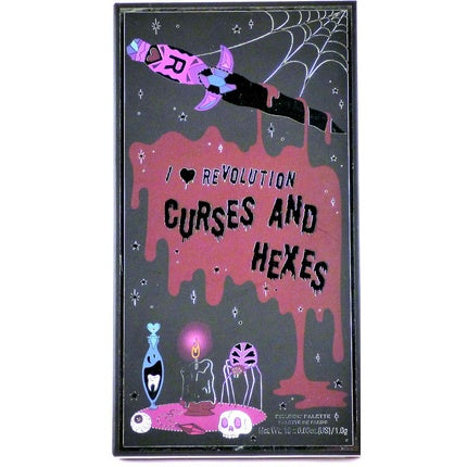 I Heart Revolution Spellbooks Eyeshadow Palette - Curses and Hexes