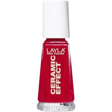 Layla Ceramic Effect Nail Polish N.40 Oh My Red