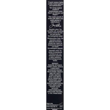 Joan Collins Timeless Beauty Glorious Lip Gloss 4.5ml Too Hot To Handle
