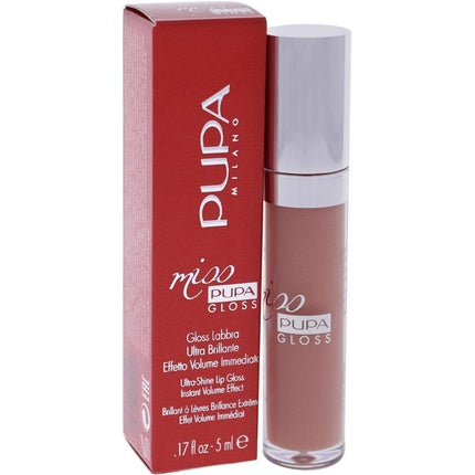 Pupa Milano Miss Pupa Gloss 300 Soft Kiss 0.17oz Lip Gloss for Women