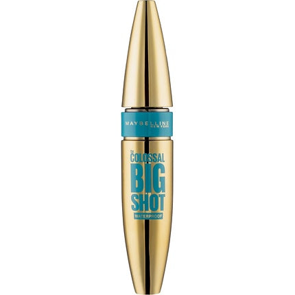Maybelline New York Volum'Express The Colossal Big Shot Waterproof Mascara for Volume 9.5ml Leather Black