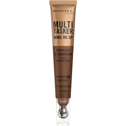 Rimmel Multi-Tasker Wake Me Up Foundation & Concealer 120 Tiramisu