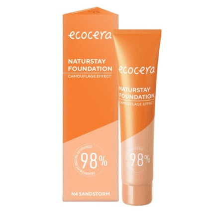 Ecocera Naturstay Foundation Natural Foundation N4 30ml