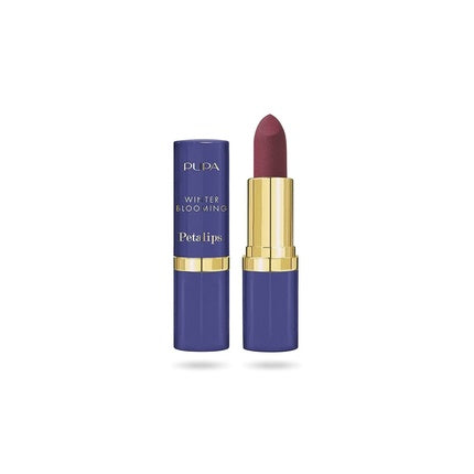 PUPA Winter Blooming Petalips Soft Matt Lipstick #018 Ruby Red Made in Italy