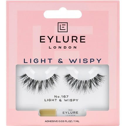 Eylure Fluttery Light No. 167 False Lashes Black 1 Pair