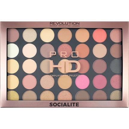 Makeup Revolution Pro HD Amplified 35 Palette Socialite Eyeshadow Palette