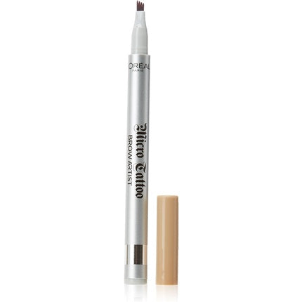 L'Oreal Paris Brow Artist Micro Tattoo 24HR Eyebrow Definer 102 Dark Blonde 1 Count