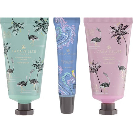 Sara Miller Savannah Handbag Discovery Set with Hand Cream 50ml & Lip Gloss