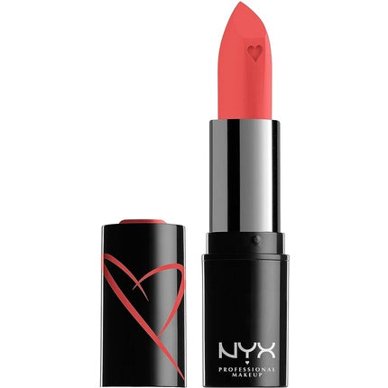 NYX Professional Makeup Shout Loud Satin Lipstick Ultra-Saturated Colour Vegan Formula Day Club 10