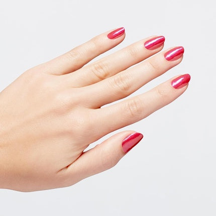 OPI Nail Polish Infinite Shine Long-wear System 2nd Step Gel-Like Nail Varnish - Werkin' Shine to Five 15ml Strawberry Margarita
