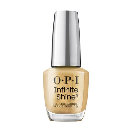 OPI Infinite Shine Long-Wear Bright Metallic Finish Sheer Gold Nail Polish 0.5 fl oz